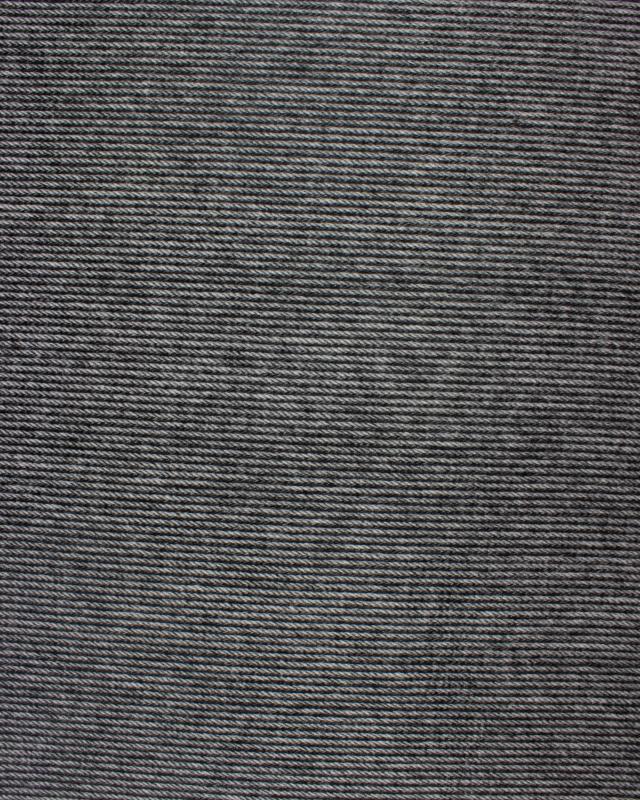 Tissu Lainage Bleu Marine à Fines Rayures - Dimensions 1,70m X 1,40m, Qualité France